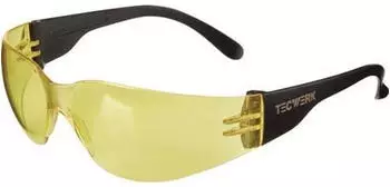 Tecwerk Daylight Basic EN 166 B&uuml;gel schwarz cheibe gelb (2000370020)