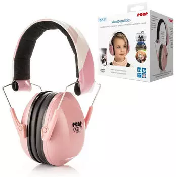 Reer SilentGuard Kids Kapselgeh&ouml;rschutz SNR 27, ab 5 Jahre, Rosa (53304)