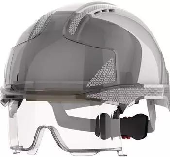 JSP Protection EVO VISTAlens Industriehelm wei&szlig;/smoke ABS EN 397, EN 50365 (AMB170-405-F00)