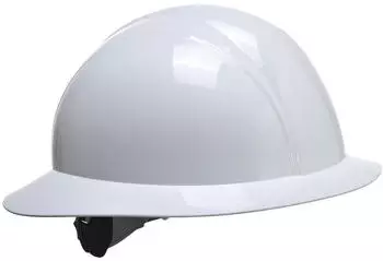 Portwest Full Brim Future Schutzhelm, Weiß, Verstellbar (PS52)
