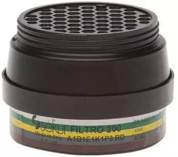 Ekastu Safety EKASTUfety Mehrbereichskombifilter 200 A1B1E1K1-P3R D Menge 4 Stk (12,84 &euro; pro 1 St&uuml;ck) (422399)