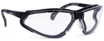 INFIELD Terminator Xtra EN 166 Fassung:schwarz Scheibe:klar PC INFIELD SAFE (9320 006)