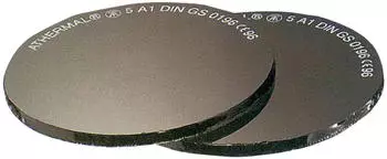 Schmerler Ersatzglas farblos f&uuml;r Schraubringbrille Stockholm DIN 5 (4330816008522)
