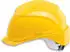 uvex Airwing B-S-WR Belüfteter Bauhelm mit Drehrad Kurzer Schirm Gelb (9762131)