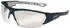 uvex i-works Arbeitsschutzbrille mit supravision excellence Technologie kratzfest & beschlagfrei UV400-Schutz Schwarz-Grau/Silberspiegel (9194885)
