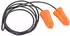 uvex com4-fit mit Kordel 100 Paar Light Orange (2112 012)