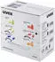 uvex com4-fit mit Kordel 100 Paar Light Orange (2112 012)