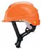 uvex pheos S-KR MIPS - Industrieschutzhelm MIPS-Technologie stufenlose Weitenregulierung & climazone-Belüftung One Size (52-61 cm) - Orange (9772260)