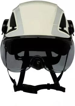 3M Kurzvisier X5-SV02-CE f&uuml;r die Schutzhelme X5000 und X5500 grau Antibeschlag- und Antikratz-Beschichtung Polycarbonat