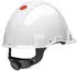 3M G3001MUV1000V-VI G3001 Helm unbelüftet diela ctrico 1000v ‰ weiß Verkabelung Roulette und Leder Schweißband (7100033247)