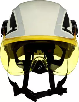 3M Kurzvisier X5-SV03-CE f&uuml;r die Schutzhelme X5000 und X5500 gelb Antibeschlag- und Antikratz-Beschichtung Polycarbonat