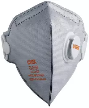 uvex Silv-Air C 3220 Faltmaske FFP2, Wei&szlig;, 15 St&uuml;ck (8763220)