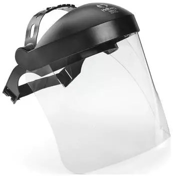 Hellberg SAFETY Schutzvisier Safe 3 65100-001 mit Visier aus Polycarbonat