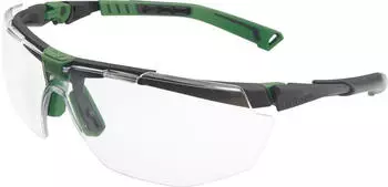 Univet 5X1.03.00.00 B&uuml;gelbrille "5X1" mit klarem Glas in metallgrau/gr&uuml;n