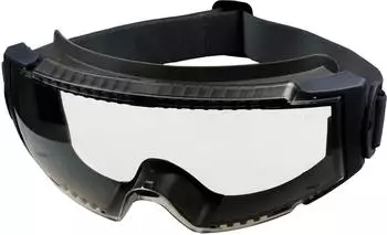 Wolfcraft Vollsichtschutzbrille PRO 4939000 Komfortable zum h&ouml;chsten Schutz vor mechanischer Gef&auml;hrdung und UV-Strahlung