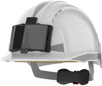 JSP Protection EVOLite Industrieschutzhelm EN 397, Wei&szlig;, mit Porta-Badge (AJF170-D00-100)