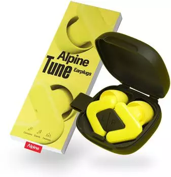ALPINE Hearing Protection Tune neon yellow