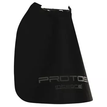 Protos Integral Helm Nackenschutz, Einheitsgröße, Schwarz