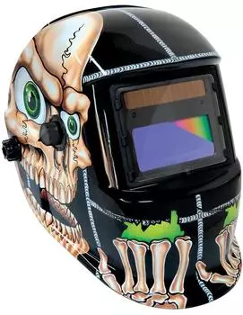 GYS LCD Venus 9/13 G Bones Schwei&szlig;helm True Color (064973)