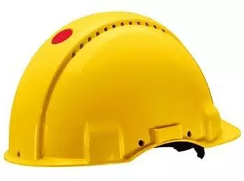 3M G3001N Schutzhelm ABS unbel&uuml;ftet gelb, 20 St&uuml;ck (7000108317)