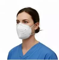 Medi-Inn Atemschutzmasken FFP2 NR, Typ IIR, 3-lagig, wei&szlig; 10X50 St