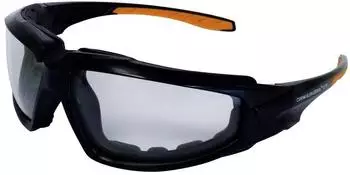 Ekastu Safety Schutzbrille schwarz, orange EN 166-1 (277 374)