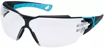 uvex Pheos CX2 Schutzbrille Supravision Excellence transparent/schwarz-blau (9198260)