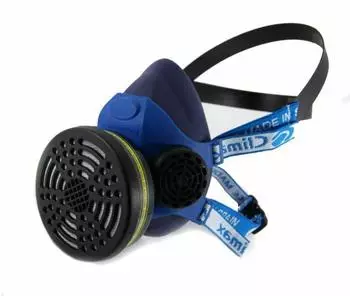 Climax 762A1 Atemschutzmaske aus Silikon mit Filter (762A1)