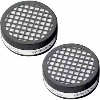 JSP Protection Powercap Active Austauschfilter Typ P, schwarz, 1 Paar (CAU601-001-100)