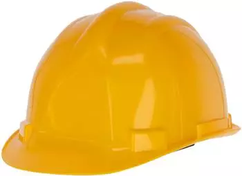 Kerbl Schutzhelm PE 6-Punkt-Aufh&auml;ngung, gelb (34501)