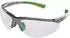 Ekastu Safety Schutzbrille Grau/Grün DIN EN 166-1 (277 373)