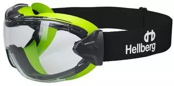 Hellberg Neon Plus ELC Schutzbrille Anti-Beschlag/Kratzfest (25535-001)