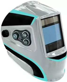 GYS LCD Ergotech+ Schweißhelm True Color 5-9/9-13 Silver (068650)