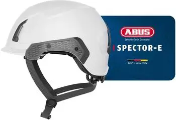 ABUS Spector-E Schutzhelm ohne Belüftung, weiß (99776)