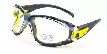 Delta Plus Pacaya Schutzbrille, klares Polycarbonat, Schaumstoffschutz (PACAYBLIN)