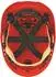 uvex Pronamic Schutzhelm rot mit Lüftungen (9731331)