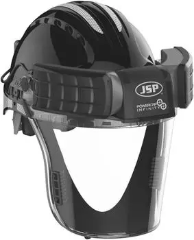 JSP Protection Powercap Infinity PAPR Kompletteinheit, schwarz (CEA646-001-100)