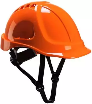 Portwest Endurance Plus Schutzhelm 6-Punkt-System, Kinnriemen, orange (PS55ORR)