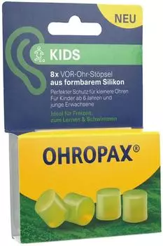 Ohropax Kids Silikon 8 Stck.