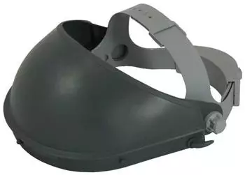 Contorion Kopfhalterung mit Stirnschutz, Polypropylen, dunkelgrau/silbergrau (GFKKH200)