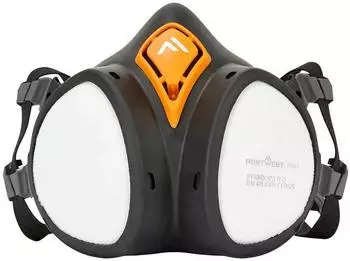 Portwest P441 ABEK1P3 Halbmaske gebrauchsfertig, schwarz (P441BKR)