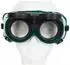 Toolland Klappbare Schweißbrille, kratzfeste Linsen, verstellbar (TW802565)