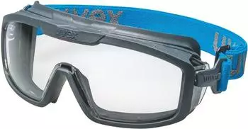 uvex i-guard+ Vollsichtbrille anthrazit/blau (9143377)