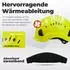 Tacklife Schutzhelm-Set mit Ohrschützer und Netzvisier, grün, EN 397 (PA-H2VBE90011GRE)