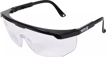 Yato Schutzbrille mit Sehst&auml;rke, transparent, Dioptrien 1,0&ndash;3,0 (YT-73614)