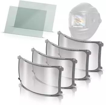 Stahlwerk BOOSTER Schwei&szlig;helm Ersatzscheiben 6er-Set, innen & au&szlig;en (6989)