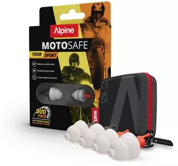 ALPINE Hearing Protection Motorrad-Ohrstöpsel Alpine MotoSafe Duo (111.23.403)