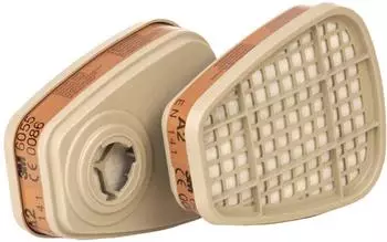 3M Gasfilter 6055 A2 EN143 f&uuml;r Serie 6000 (110570)