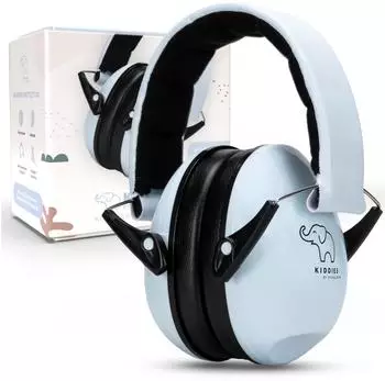 SCHALLWERK Kiddies Kapselgehörschutz für Kinder, SNR 28dB, morning blue (K9)