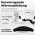 Tacklife Sicherheitshelm-Set EN397 mit Ohr- und Gesichtsschutz, ABS (PA-HSE90011W)